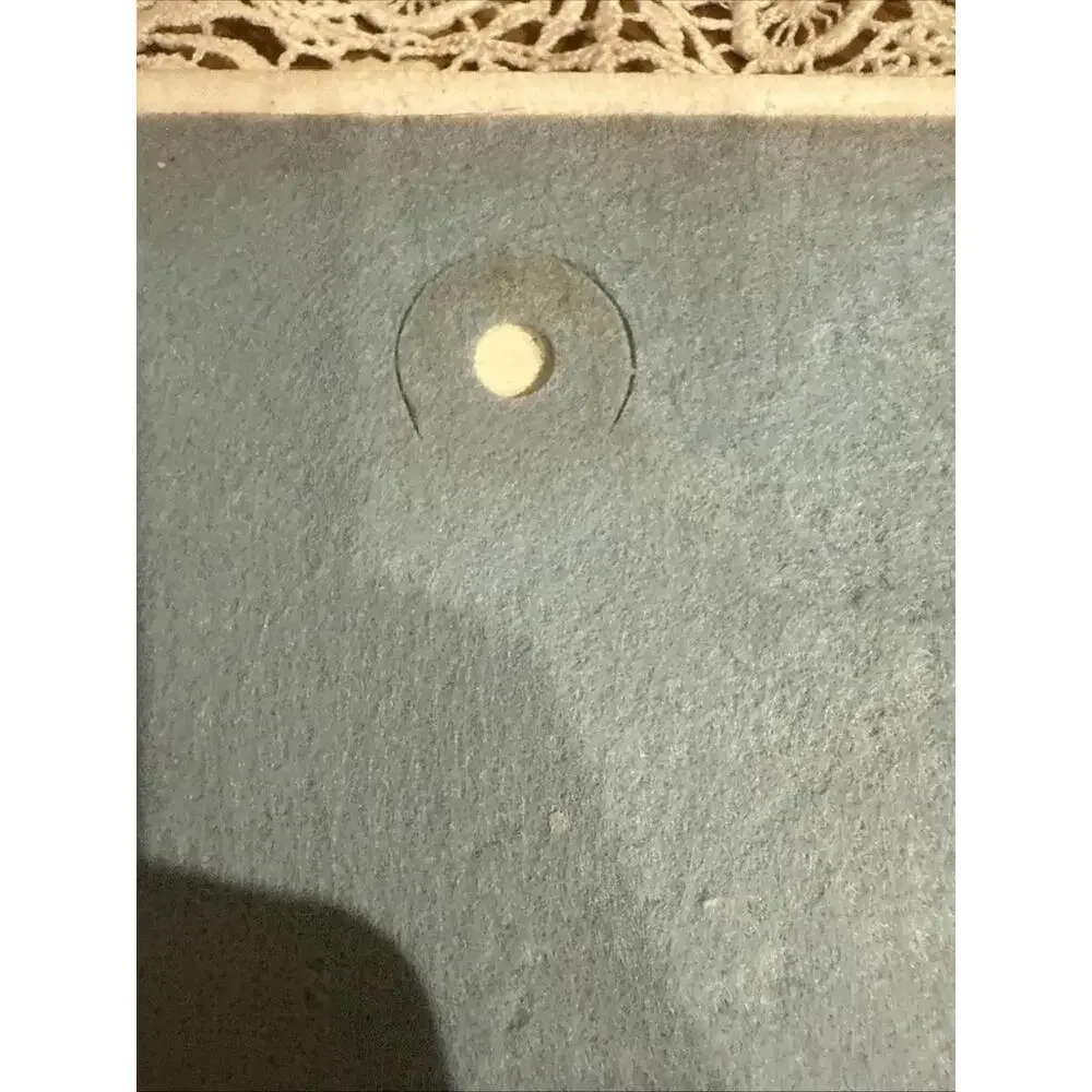 VTG 1970 Ceramic Tile Trivet Folk art Berggren Original 6” MCM Retro Mod Signed - Picture 7 of 7